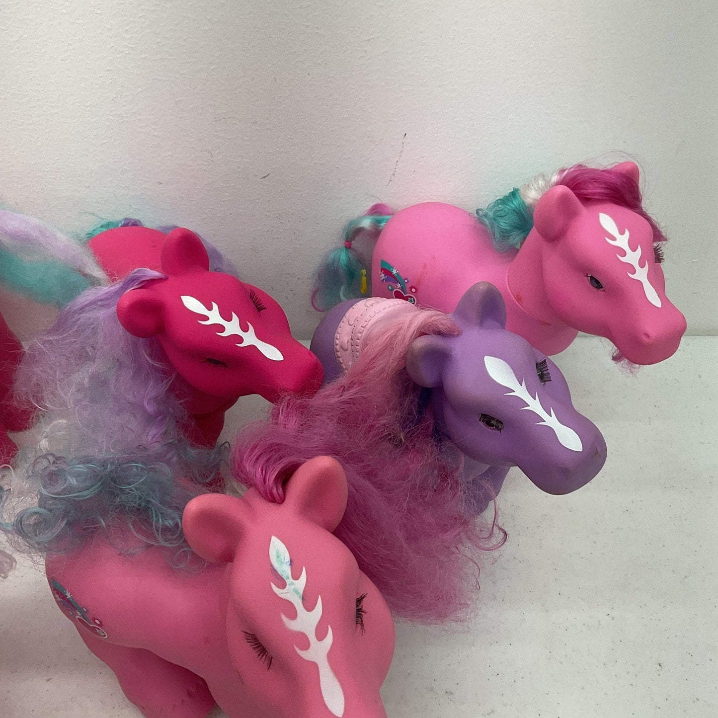 Magic Meadows Pink Horses Ponies Horse Pony Play Dolls LOT 9 pcs - Warehouse Toys