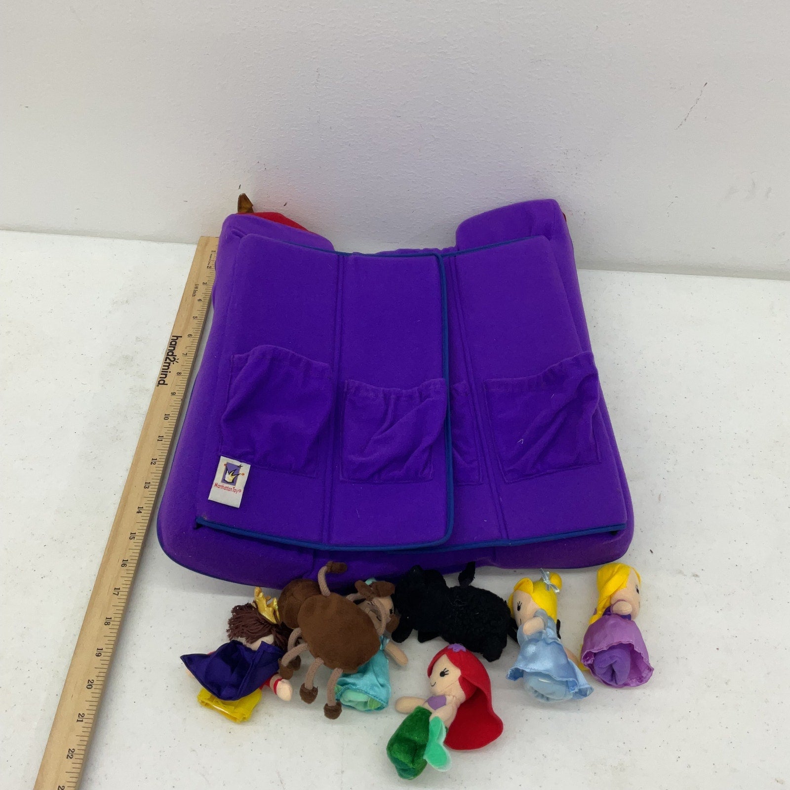 Manhattan Toys Disney Princess Castle Finger Puppets Preowned - Warehouse Toys