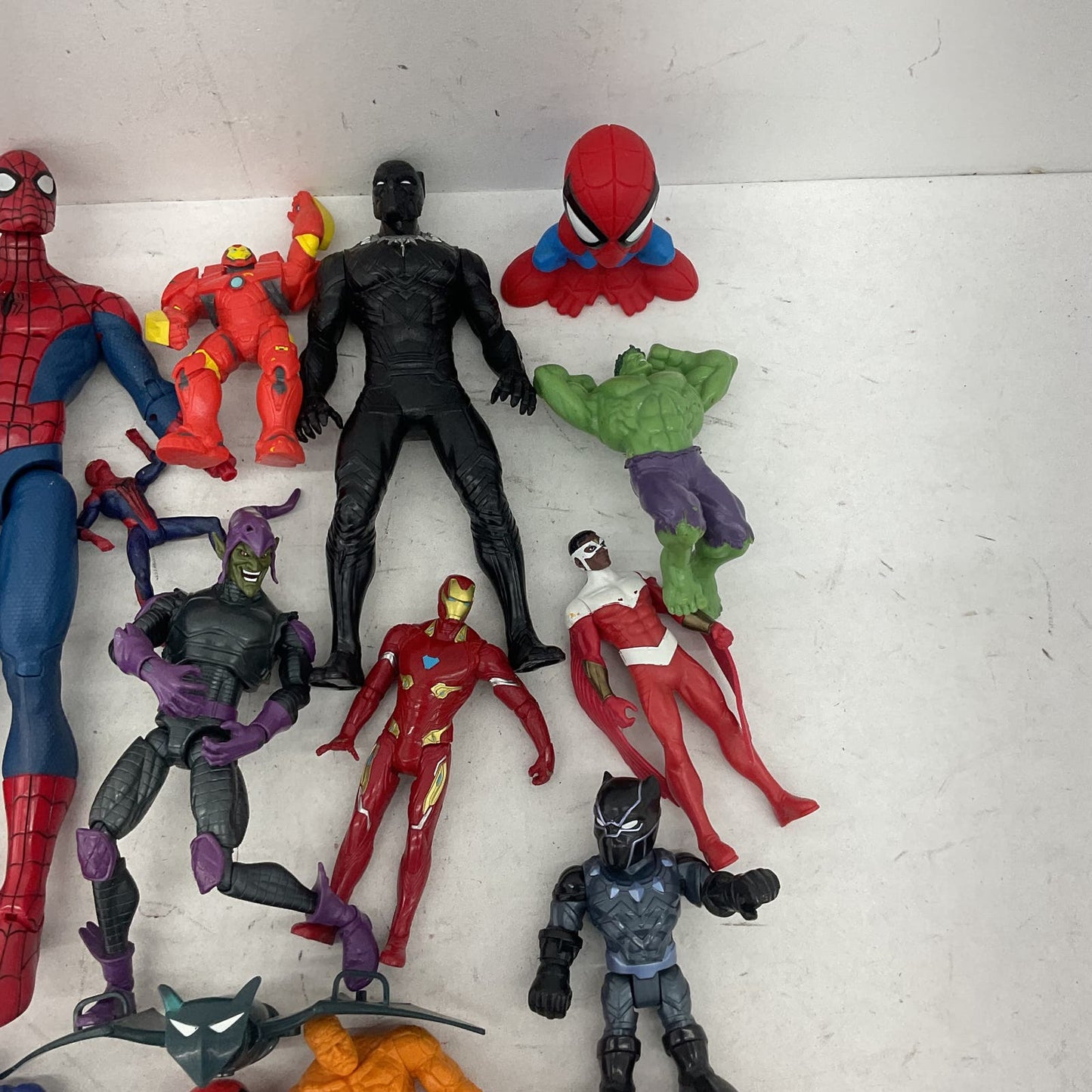 Marvel Action Figure Superhero Toy Lot Spiderman Hulk Captain America - Warehouse Toys