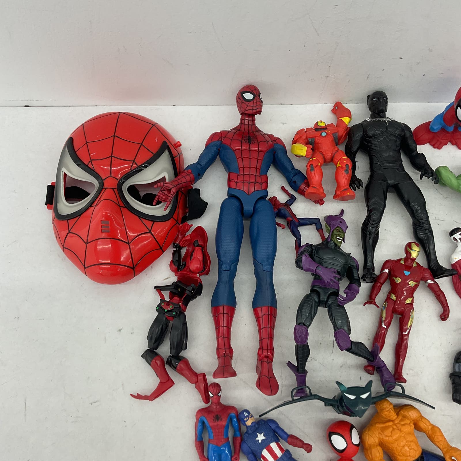 Marvel Action Figure Superhero Toy Lot Spiderman Hulk Captain America - Warehouse Toys