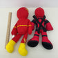 Marvel Character Plush Doll LOT 2 The Flash & Deadpool Stuffed Animals - Warehouse Toys