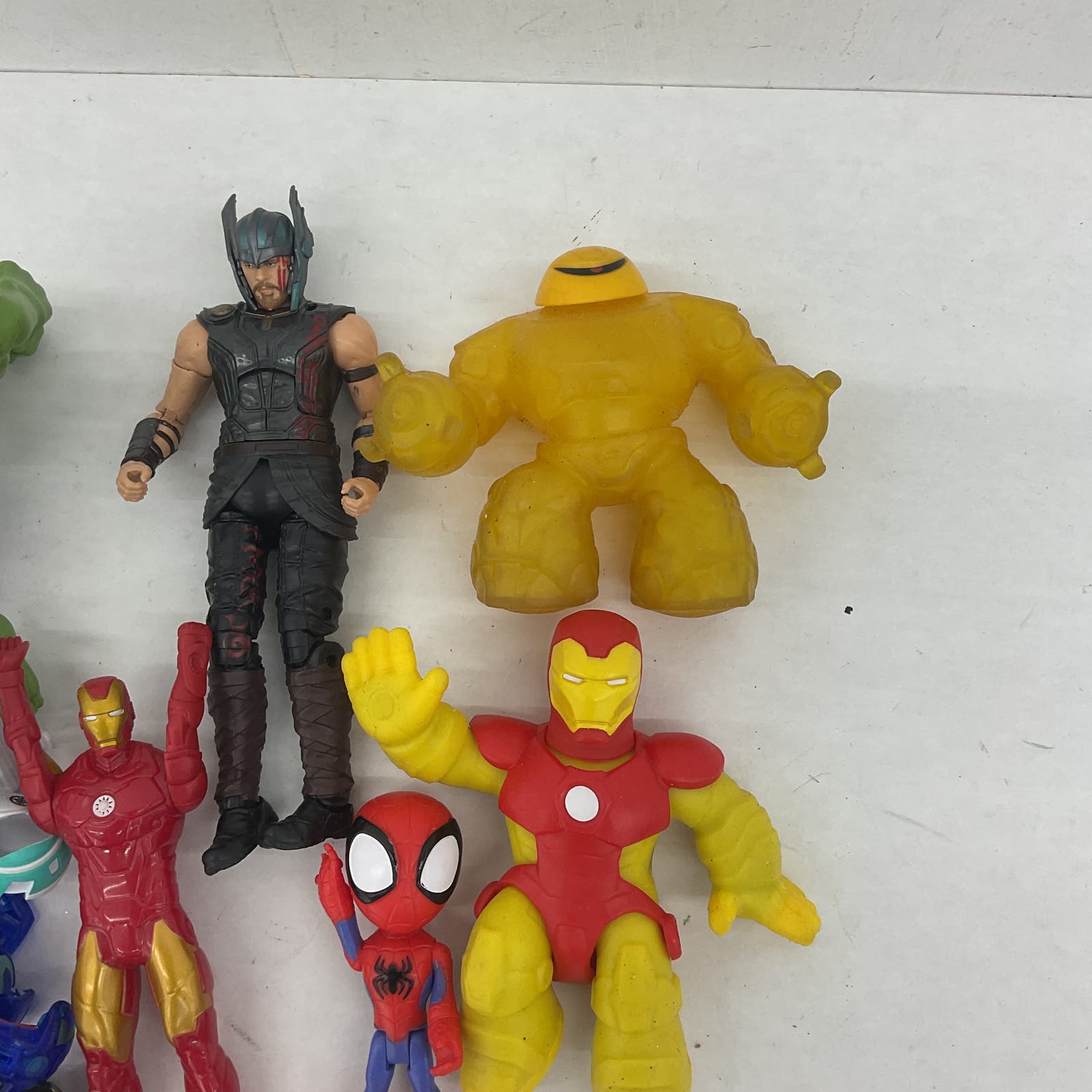 Marvel Goo Jit Spiderman Hulk Action Figure Wholesale Toy Lot - Warehouse Toys