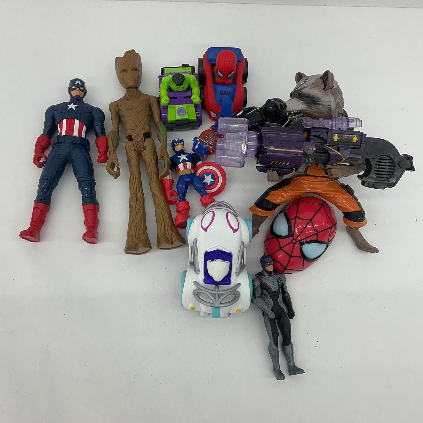 Marvel Mixed Action Figures Toys Spiderman Spider Gwen Guardians of the Galaxy - Warehouse Toys