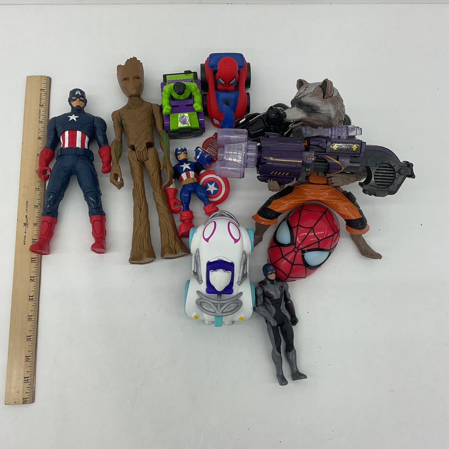 Marvel Mixed Action Figures Toys Spiderman Spider Gwen Guardians of the Galaxy - Warehouse Toys