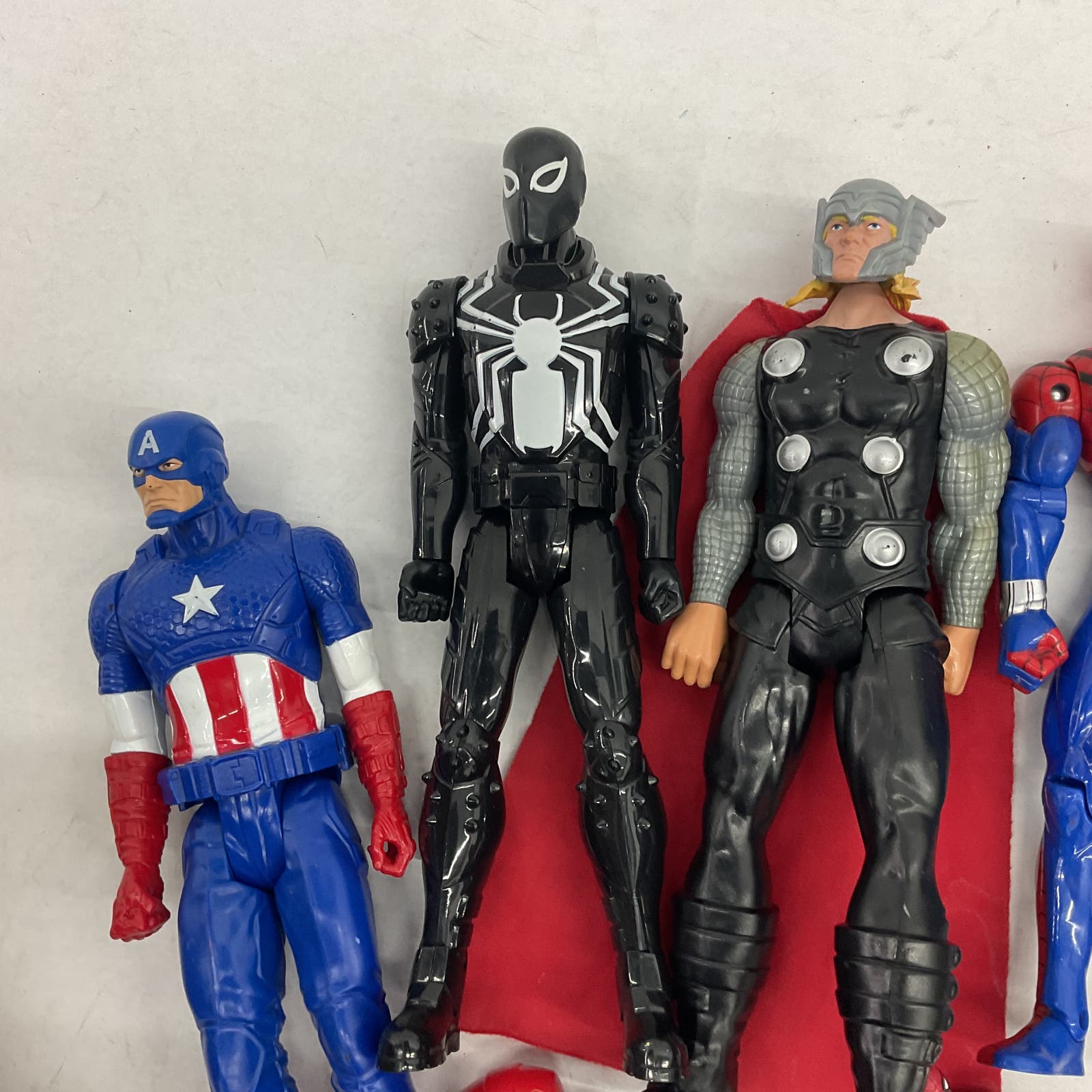 Marvel Multicolor Action Figure Lot Toy Spiderman Hulk Venom - Warehouse Toys