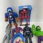 Marvel Red Action Figure Bulk Lot Toys Spiderman Hulk Captain America Superhero - Warehouse Toys