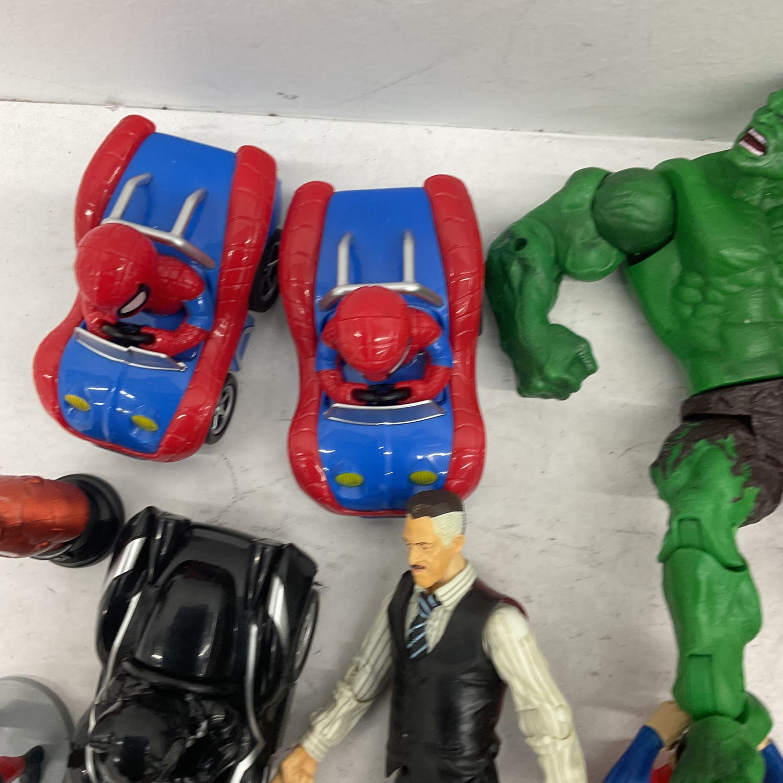 Marvel Red Action Figure Superhero Lot Wolverine Spiderman Hulk Venom - Warehouse Toys