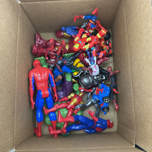 Marvel Red Action Figure Toy Wholesale Lot Spiderman Superman Captain America - Warehouse Toys