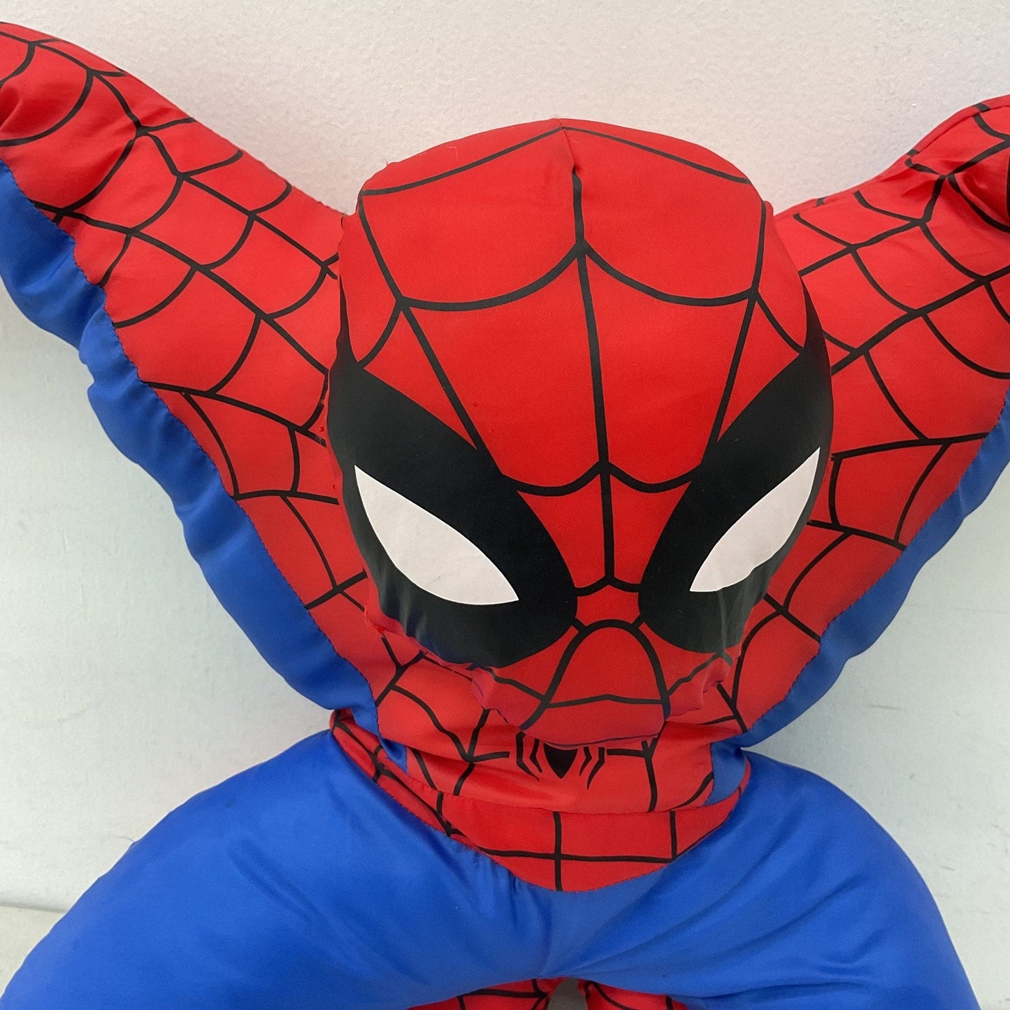 Marvel Red & Blue Large Soft Spiderman in Action Plush Stuffed Animal - Preowned - Warehouse Toys