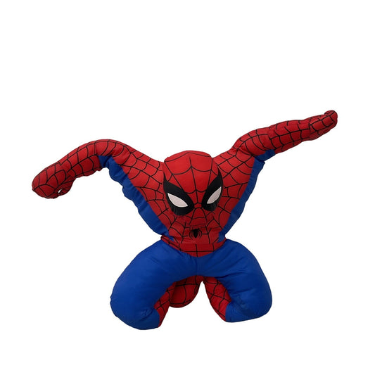 Marvel Red & Blue Large Soft Spiderman in Action Plush Stuffed Animal - Preowned - Warehouse Toys