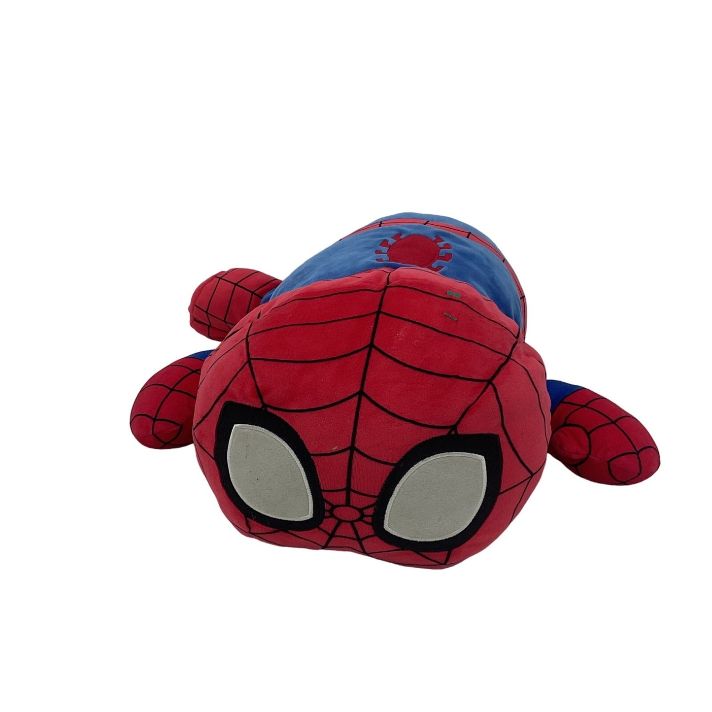 Marvel Red & Blue Soft Cuddly Spiderman Pillow Plush Doll Stuffed Toy, Preowned - Warehouse Toys