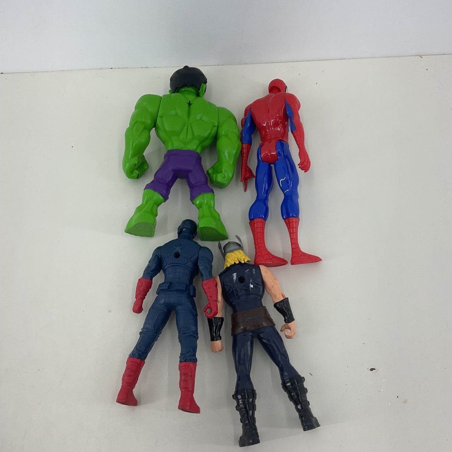 Marvel Spiderman The Avengers Toy Figures Cake Toppers The Hulk Captain America - Warehouse Toys