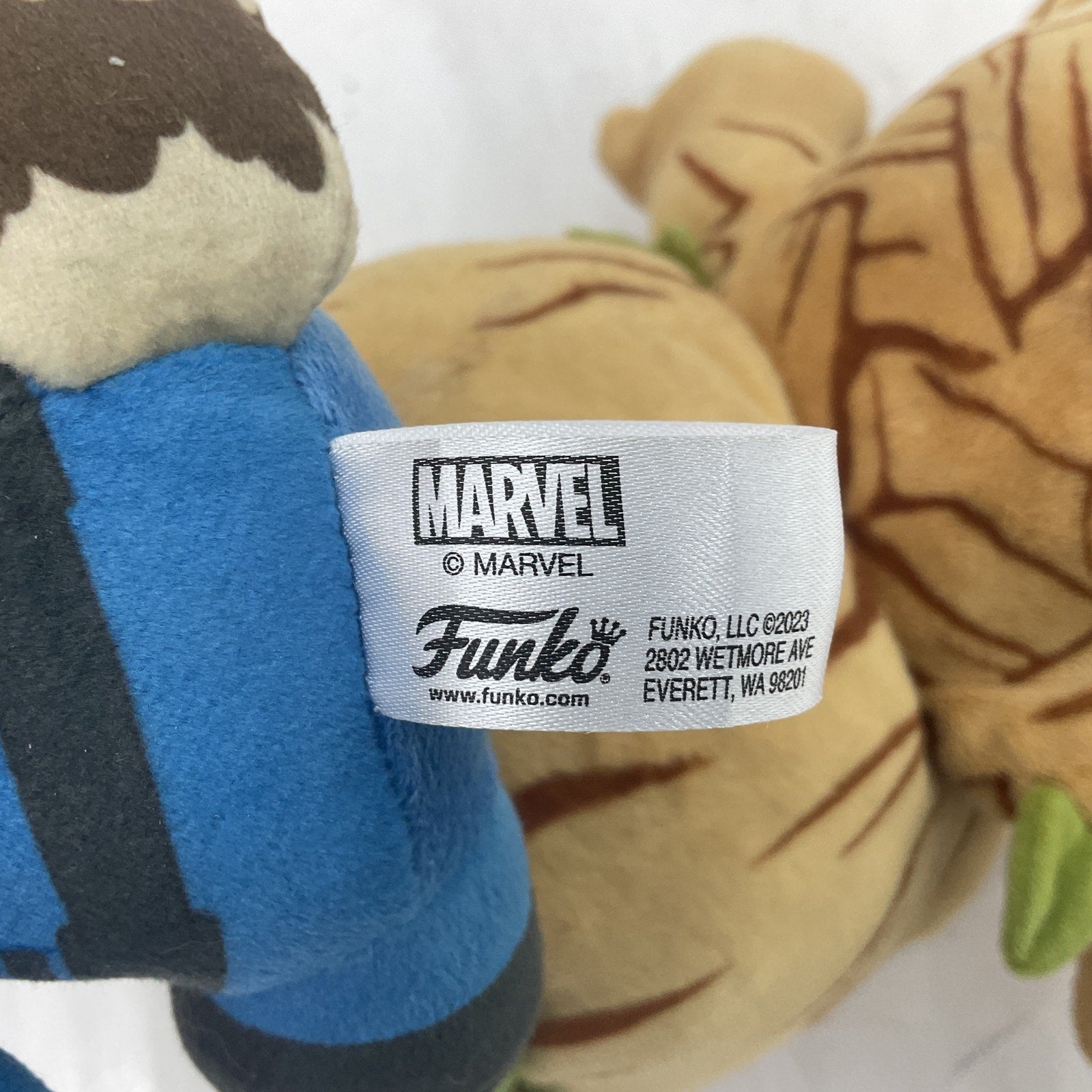 Marvel Stuffed Animals LOT Preowned Groot Rocket Racoon Guardians of the Galaxy - Warehouse Toys