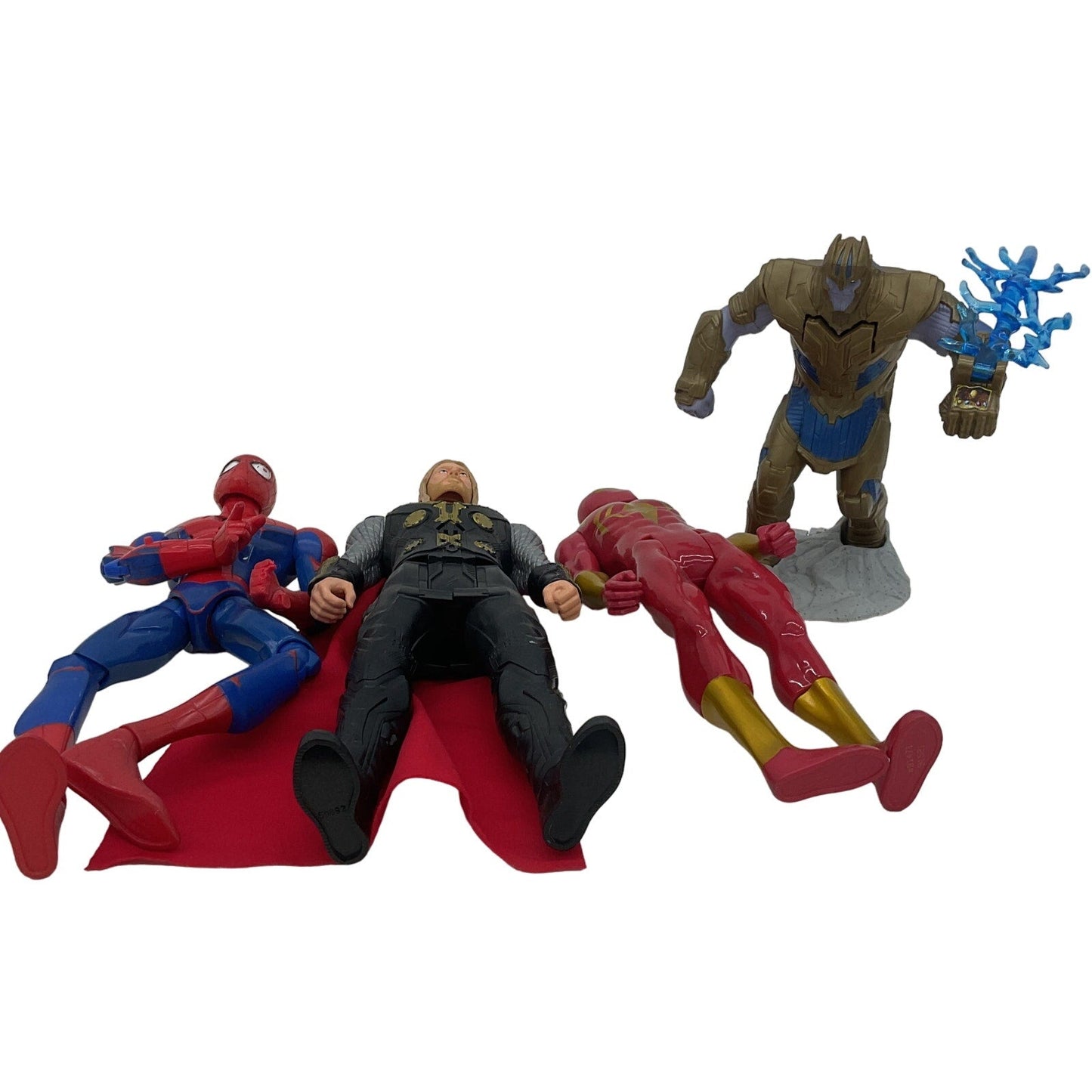 Marvel Superhero Spiderman Action Figure Plastic Figures Preowned - Warehouse Toys