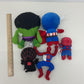 Marvel The Avengers Plush Character LOT The Hulk Captain America Spiderman - Warehouse Toys