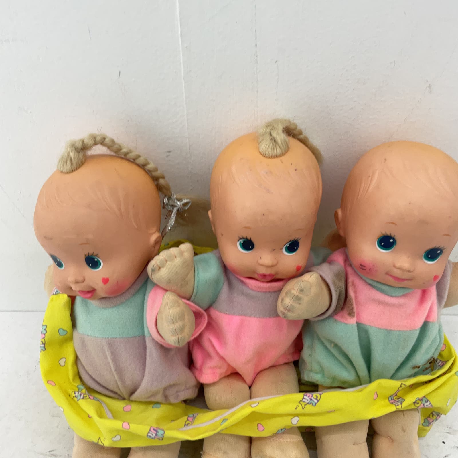 Mattel 90s Magic Nursery Baby Toy Doll Lot of 3 Girl Boy - Warehouse Toys