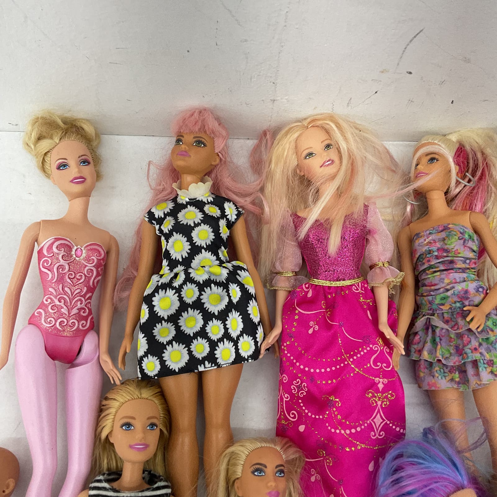 Mattel Barbie Multicolor Doll - Clothes & Accessories - Dolls Wholesale Lot - Warehouse Toys