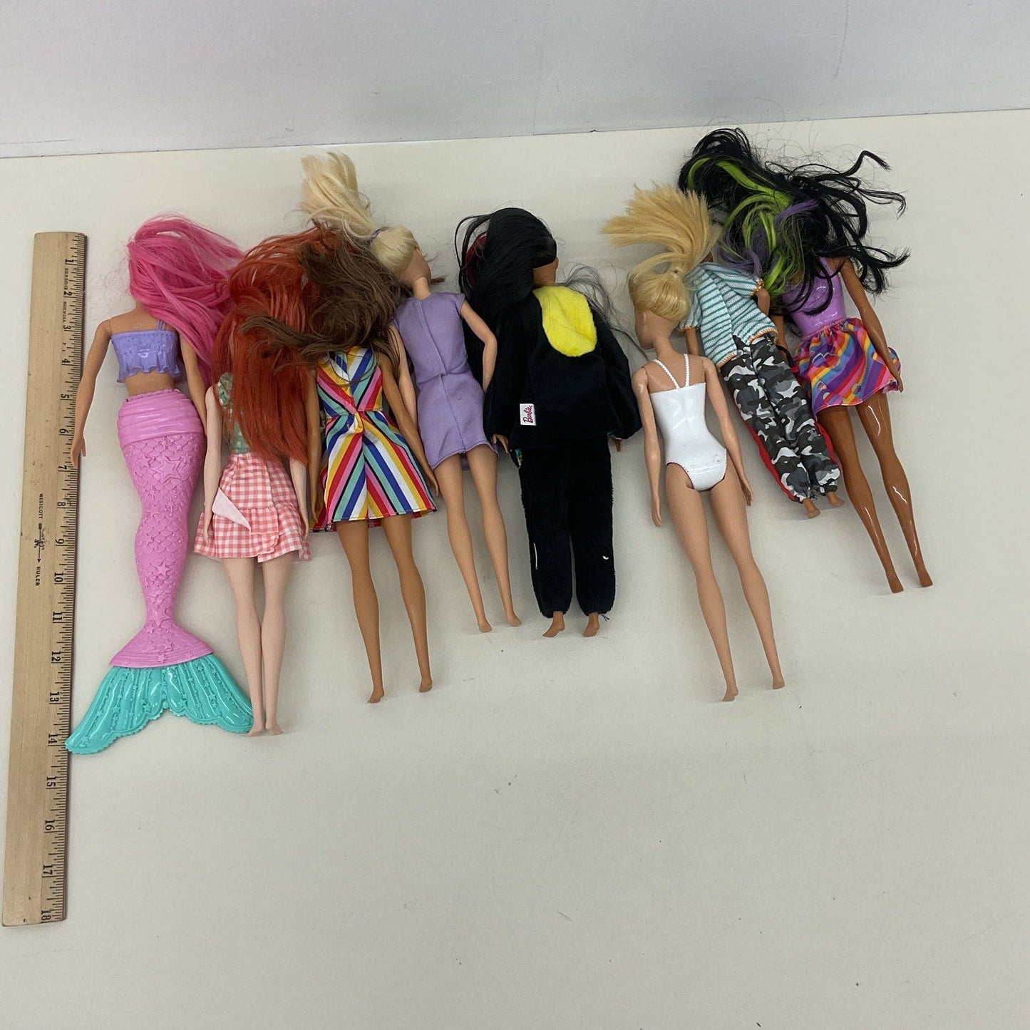 Mattel Barbie & Others Loose Fashion Play Dolls Mermaid Used - Warehouse Toys