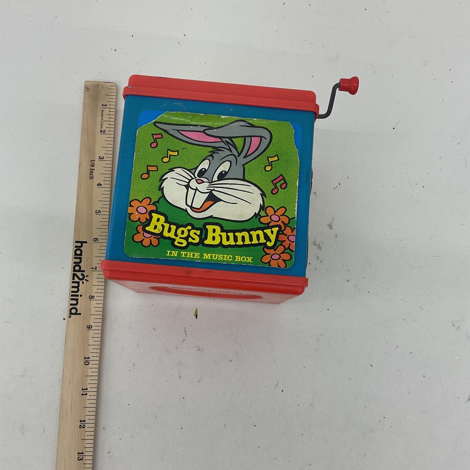 Mattel Classic Jack - in - the - Box Vintage 1976 Looney Tunes Bugs Bunny Toy AS IS - Warehouse Toys