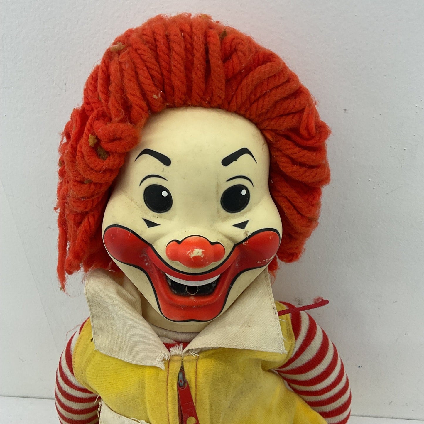 McDonalds Vintage 1978 Ronald McDonald Character Doll w/ & Grimace Preowned - Warehouse Toys