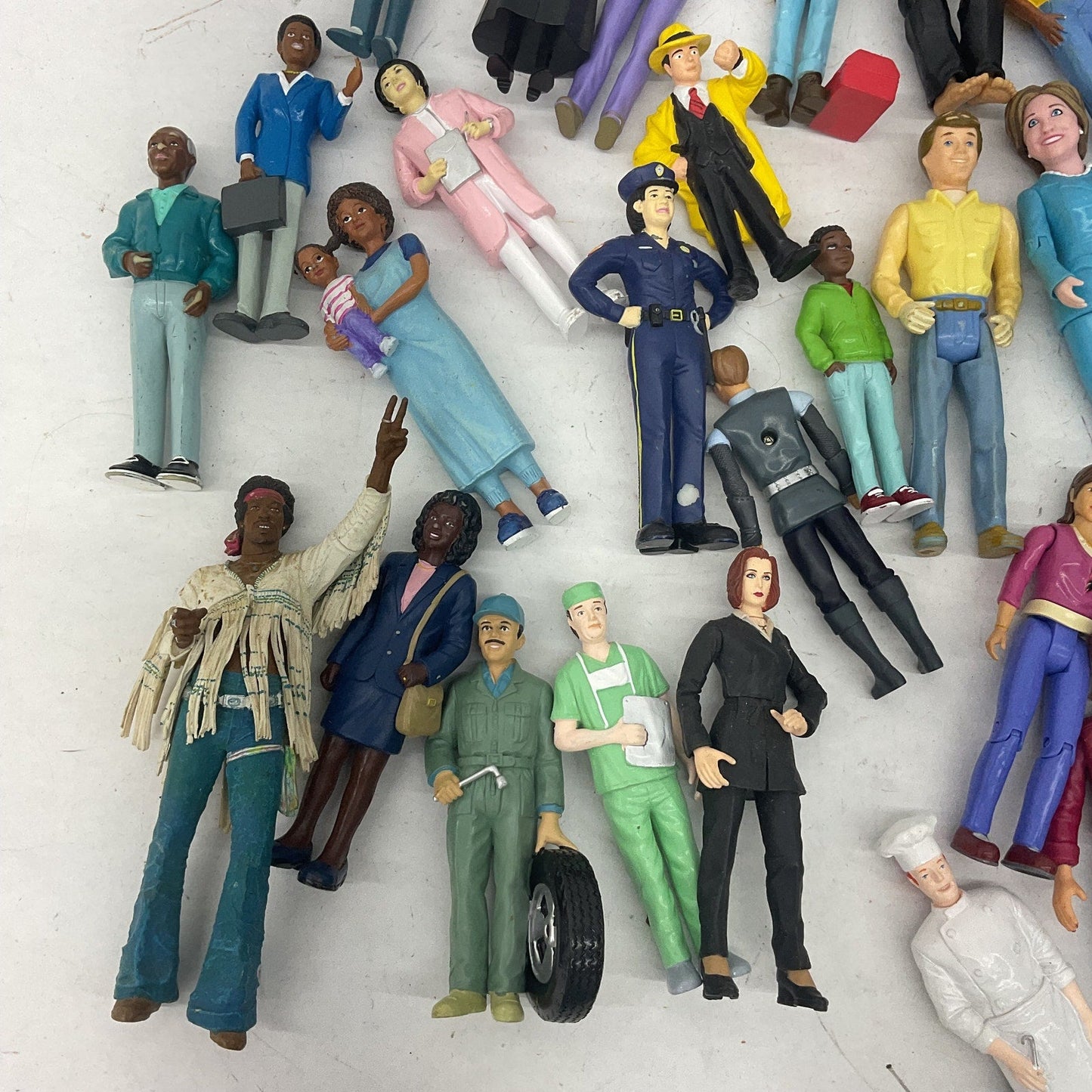 McFarlane & Others Mini Dollhouse Human Humanoid Career Historic Figures LOT - Warehouse Toys