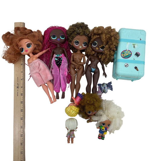 MGA 2+ lbs LOT LOL OMG Surprise! Fashion Play Dolls Big Lil Sistas Loose - Warehouse Toys