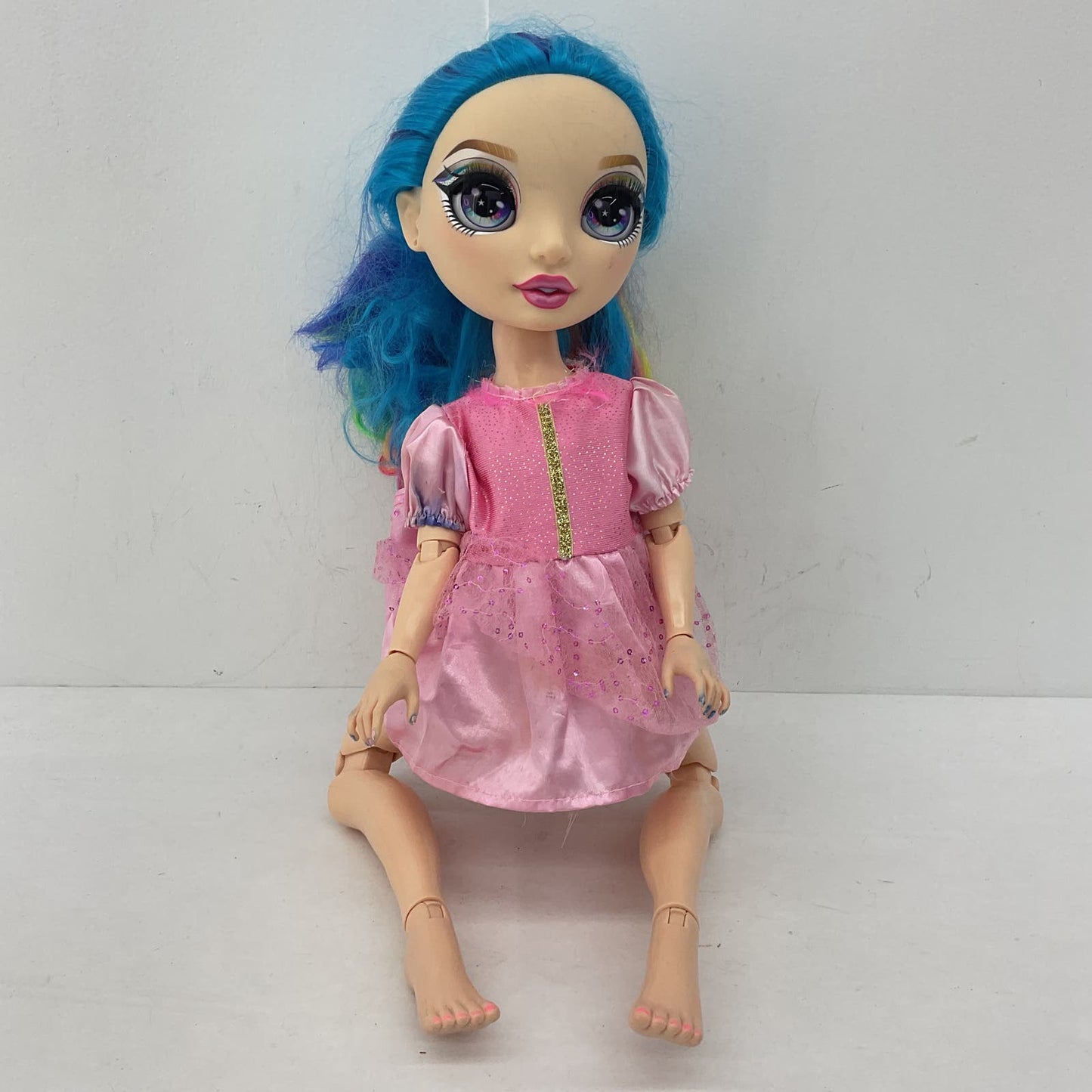 MGA Blue Hair Violet Fashion Doll Rainbow High - Warehouse Toys