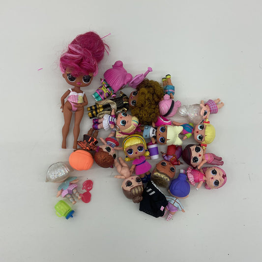 MGA Mixed LOL OMG Surprise! Toy Fashion Dolls Big Lil Sistas Sisters Loose Used - Warehouse Toys