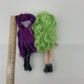 MGA Rainbow High Purple Green Hair Loose Fashion Play Dolls Used - Warehouse Toys