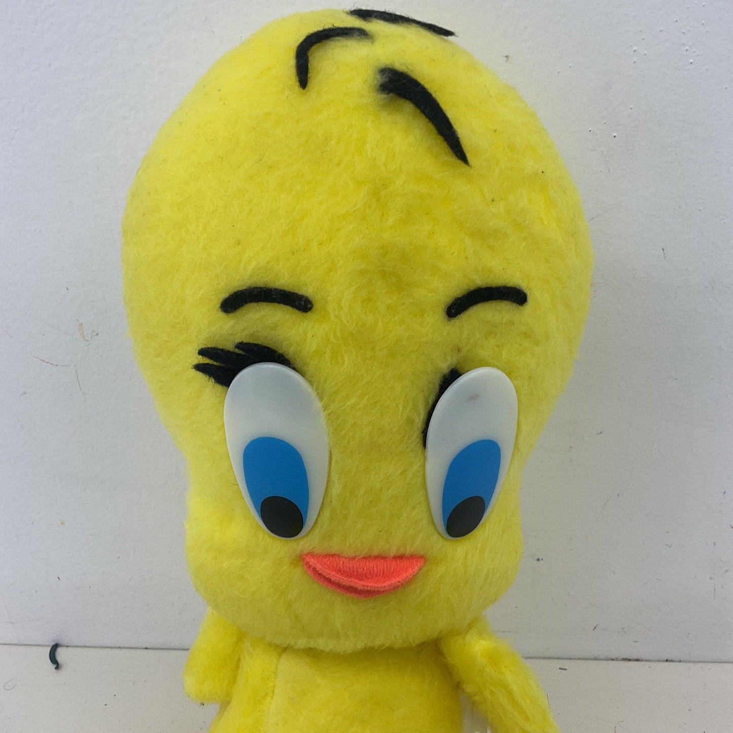 Mighty Star Vintage 1970s Looney Tunes Tweety Bird Yellow Stuffed Toy - Preowned - Warehouse Toys