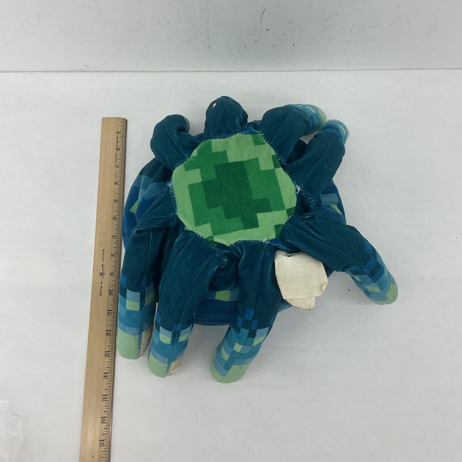 Minecraft Blue Stuffed Animal Toy Octopus Video Game Plush - Warehouse Toys