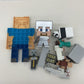 Minecraft Figures Toy Figurines Cake Toppers Building Blocks Pop It Fidget Used - Warehouse Toys