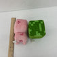 Minecraft Green Pink Pig Stuffed Animals - Toy & Collectible - Warehouse Toys