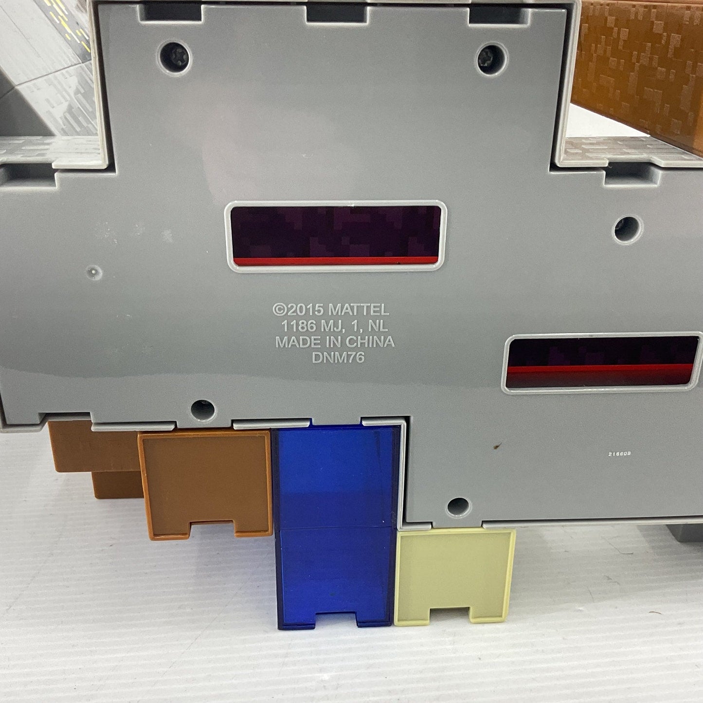 Minecraft Survival Mode Action Figure Playset Main Base Incomplete Preowned - Warehouse Toys