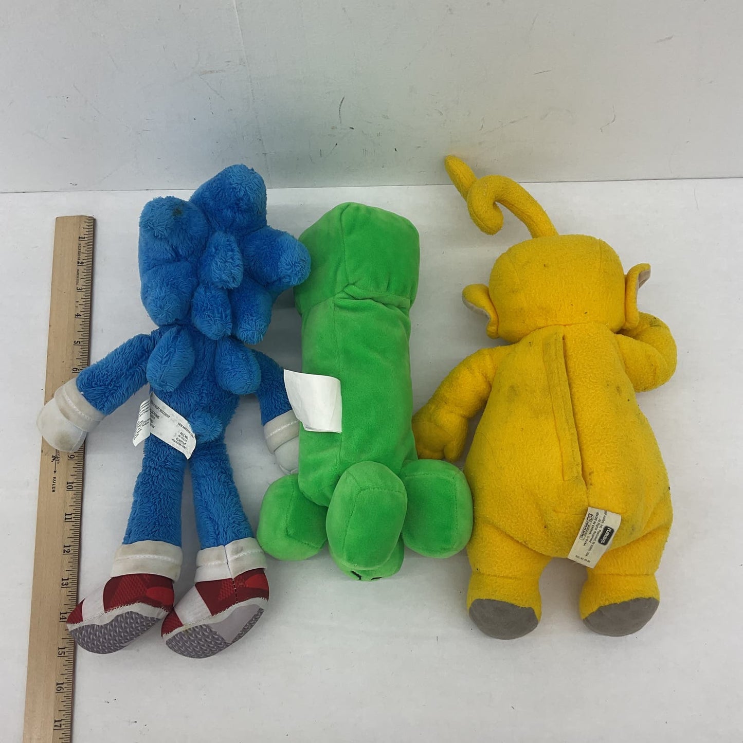 Minecraft Teletubbies Sonic The Hedgehog Assorted Plush Toy Lot - Warehouse Toys