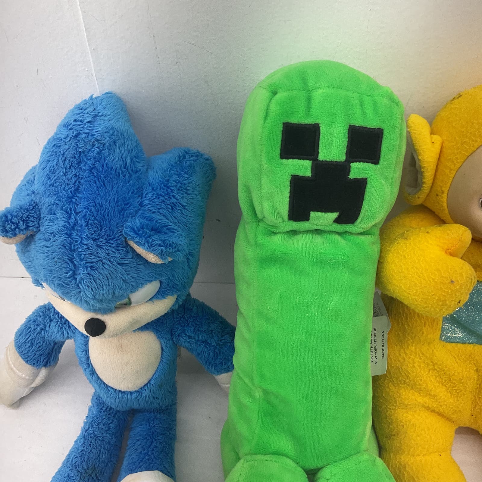 Minecraft Teletubbies Sonic The Hedgehog Assorted Plush Toy Lot - Warehouse Toys