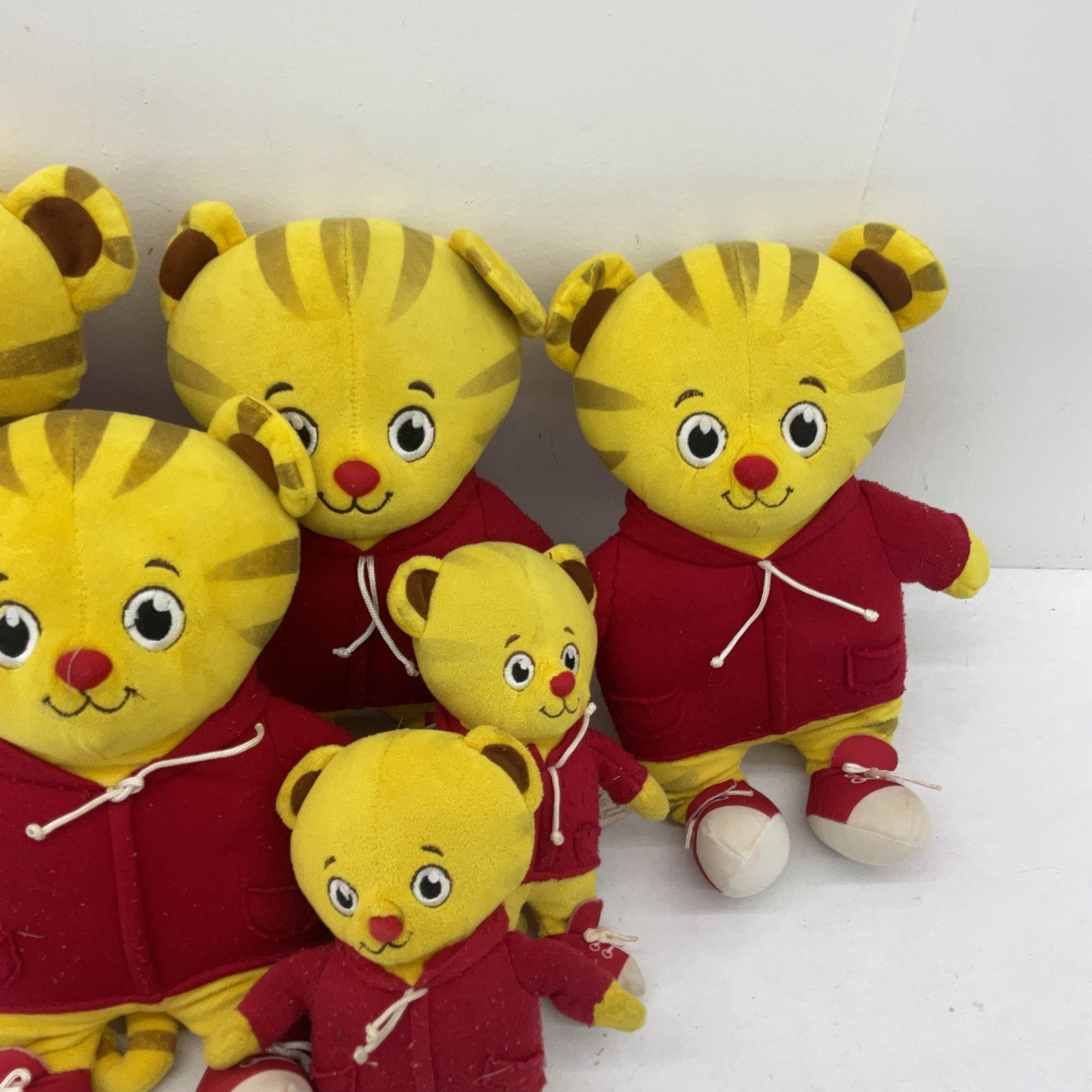 Mister Rogers Daniel Tiger Character Plush Dolls Stuffed Animals Preowned LOT - Warehouse Toys