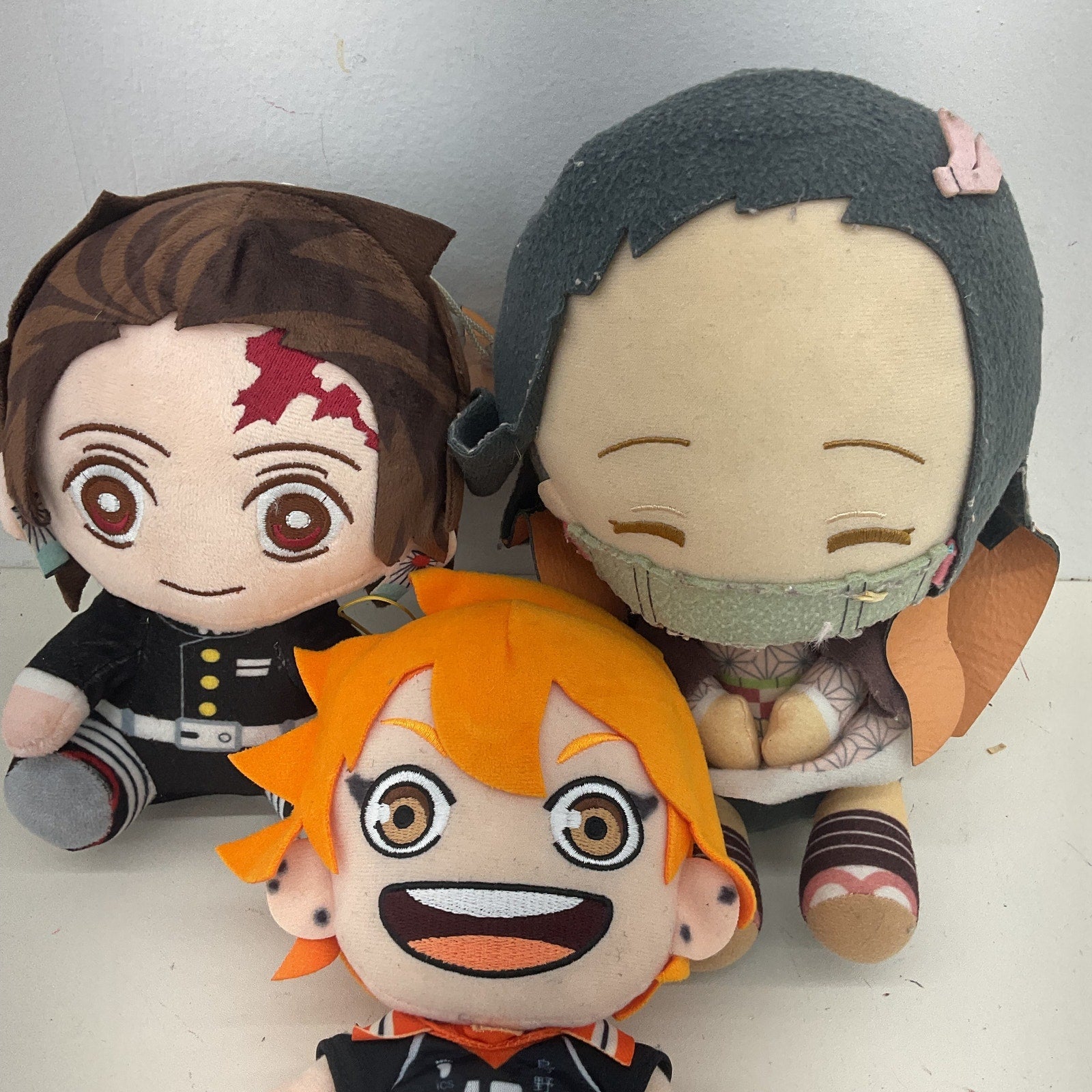 Mix Anime Cartoon Character Plush Dolls Bandai Demon Slayer Nezuko Shoyo Hinata - Warehouse Toys