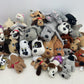 Mixed 12 lbs Preowned Pound Puppies Purries Cats Dogs Plush Stuffed Animals LOT - Warehouse Toys