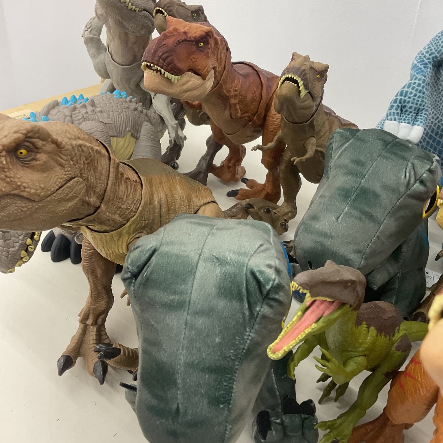 Mixed 16 lbs LOT Jurassic Park World Dinosaur T-Rex Action Figures Toys Used - Warehouse Toys