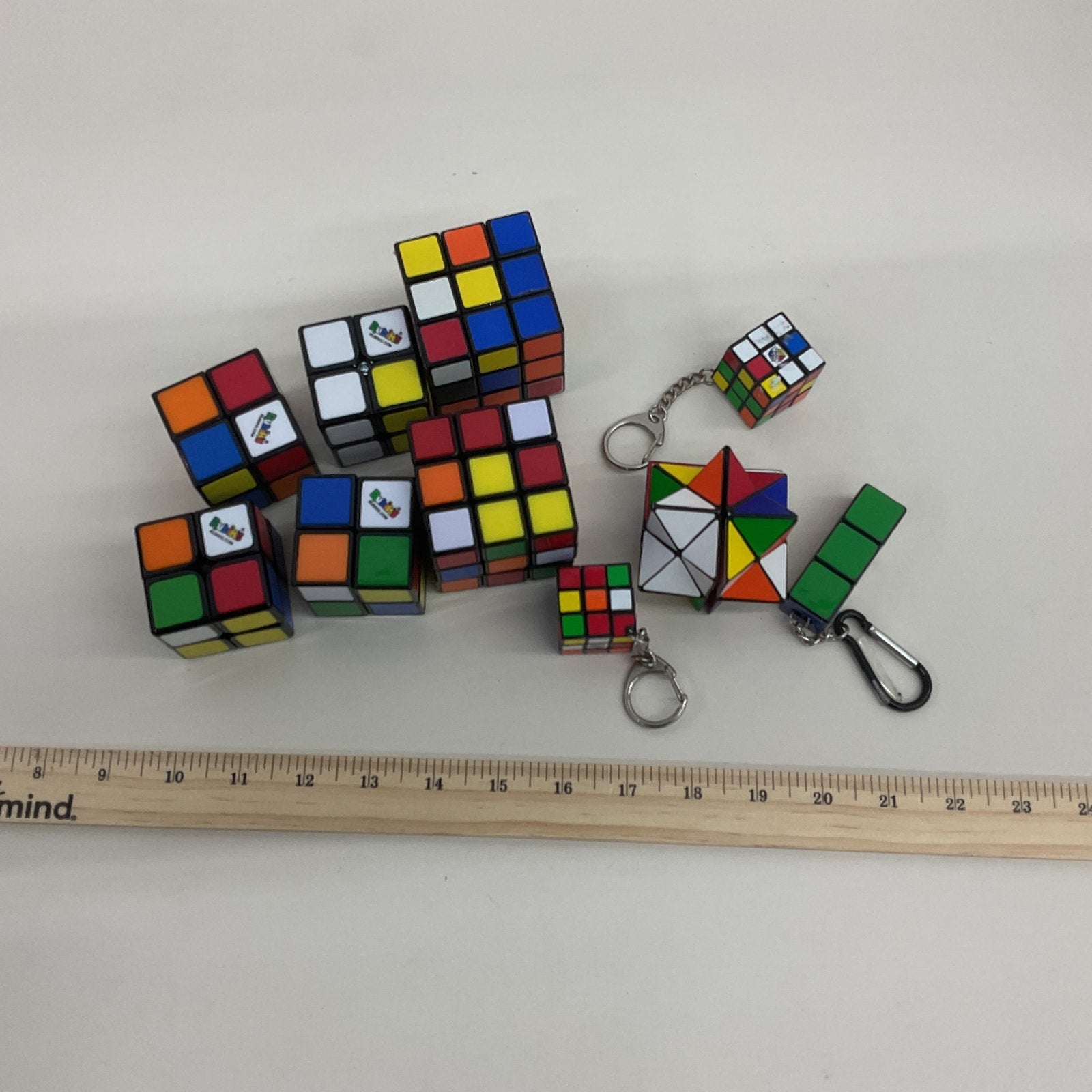 Mixed 3+ lbs LOT Rubik's Cubes & Others Puzzle Teaser Cubes Preowned - Warehouse Toys