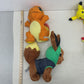 Mixed 5 LBS Lot Nintendo Pokemon Character Plush Dolls Eevee Blaziken Pikachu - Warehouse Toys