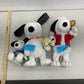 Mixed 6 lbs LOT Peanuts Snoopy Charlie Brown Character Plush Dolls Woodstock - Warehouse Toys