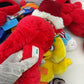 Mixed 8 lbs Sesame Street Character Plush Dolls Tyco Big Bird Elmo Ernie Bert - Warehouse Toys