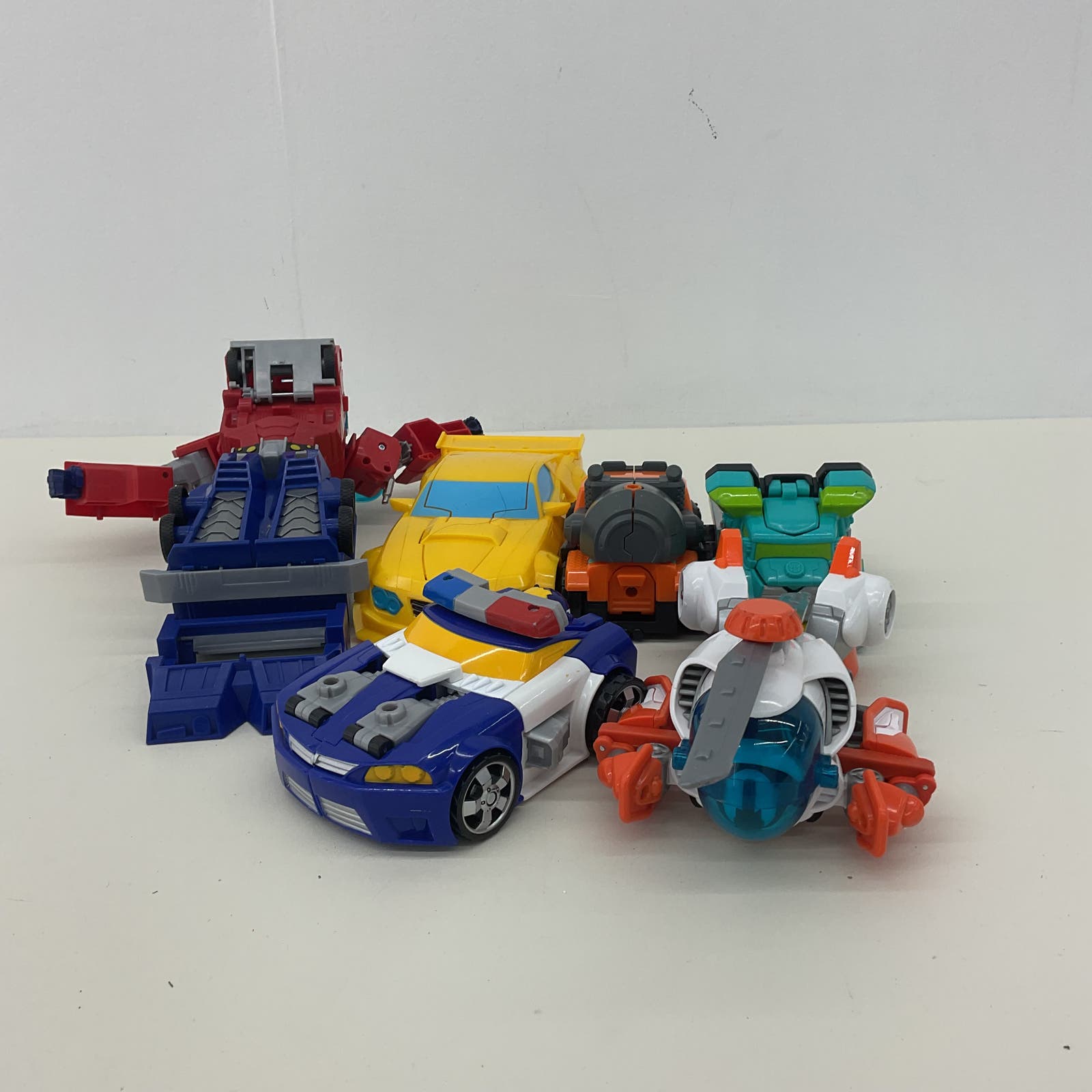 Mixed Action Figure Toy LOT Transformers Robots Used Loose Transforming - Warehouse Toys