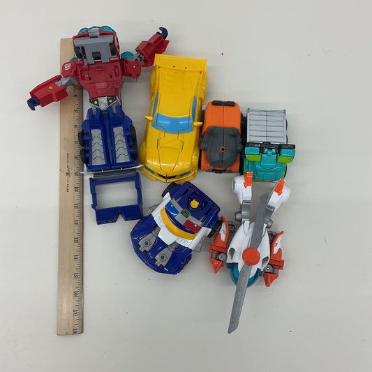 Mixed Action Figure Toy LOT Transformers Robots Used Loose Transforming - Warehouse Toys