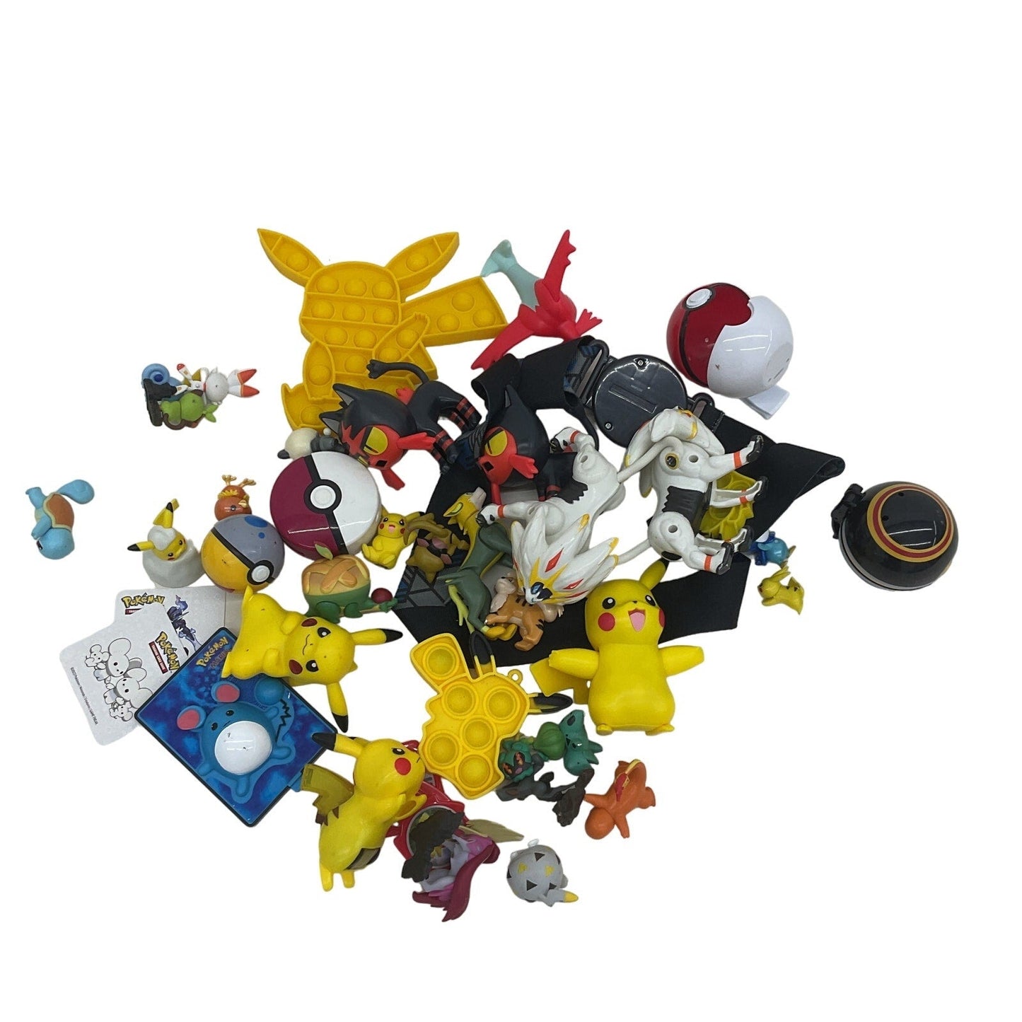 Mixed Assorted Nintendo Pokemon Toys Accessories Figures Cake Toppers Pikachu - Warehouse Toys