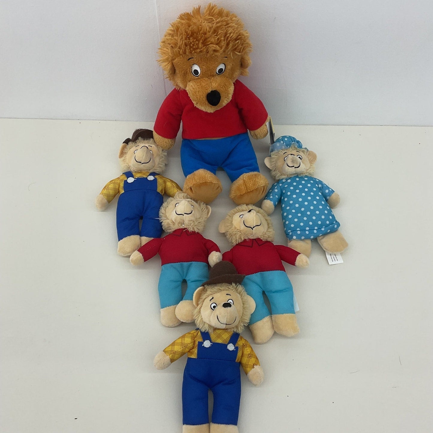 Mixed Berenstain Bears Family Character Plush Dolls Brother Sister Mother Kohls - Warehouse Toys