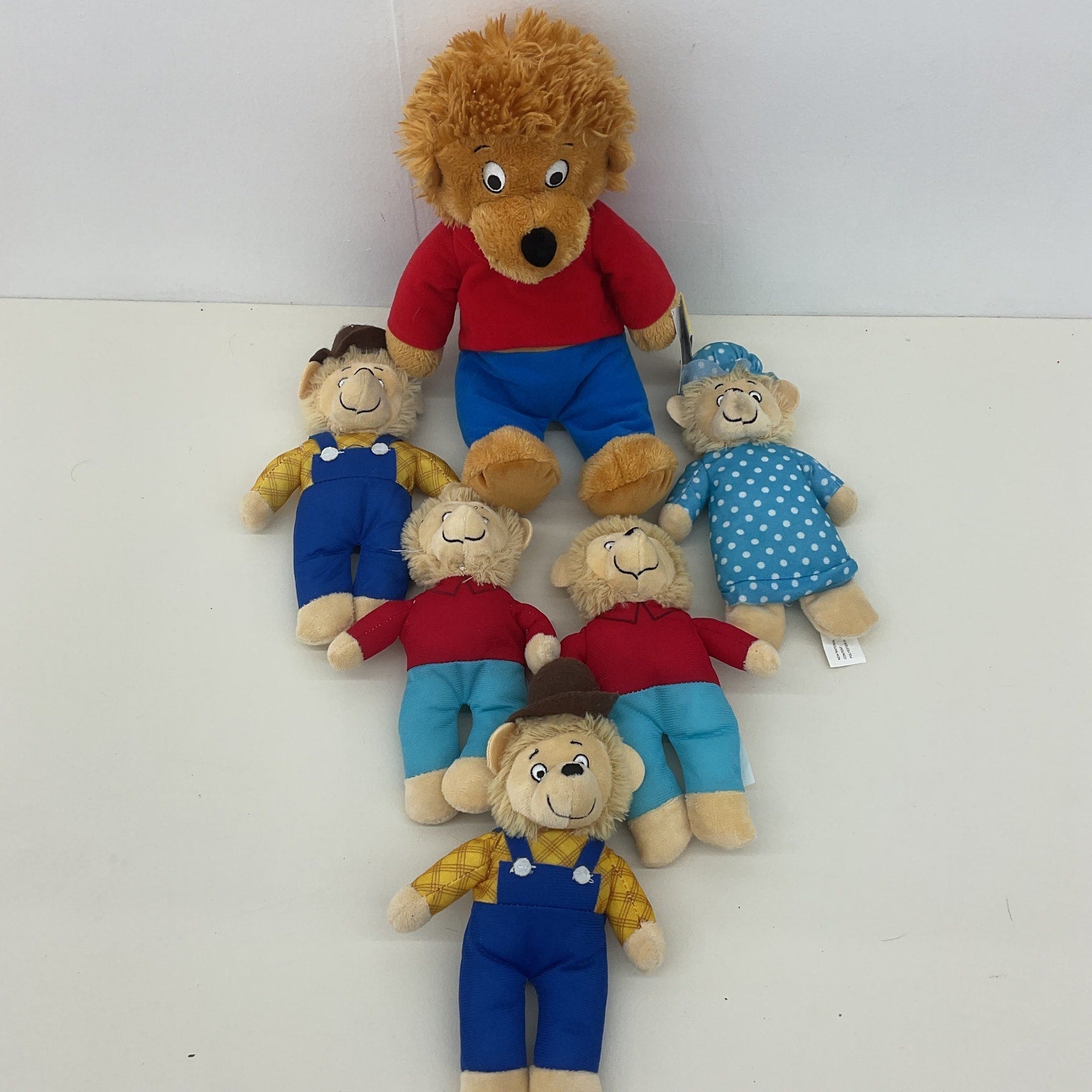 Mixed Berenstain Bears Family Character Plush Dolls Brother Sister Mother Kohls - Warehouse Toys