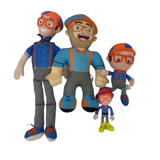 Mixed Blippi Character Toy Figures Plush Dolls Loose Preowned - Warehouse Toys